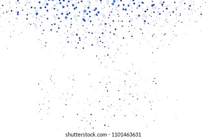 Light BLUE vector abstract textured polygonal background. Blurry rectangular design. The pattern with repeating rectangles can be used for background.