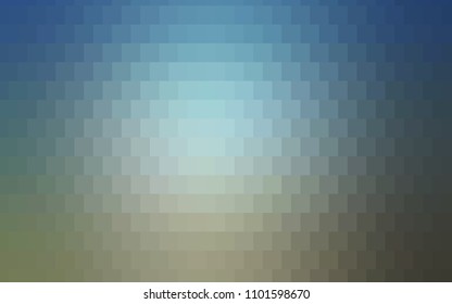 Light BLUE vector abstract textured polygonal background. Blurry rectangular design. The pattern with repeating rectangles can be used for background.