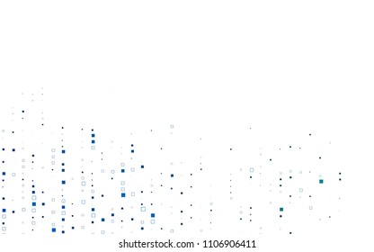 Light BLUE vector abstract textured polygonal background. Blurry rectangular design. The pattern with repeating rectangles can be used for background.