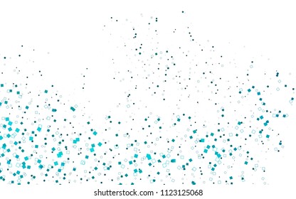 Light BLUE vector abstract textured polygonal background. Blurry rectangular design. The pattern with repeating rectangles can be used for background.