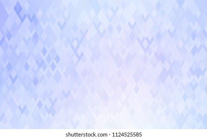 Light BLUE vector abstract textured polygonal background. Blurry rectangular design. The pattern with repeating rectangles can be used for background.