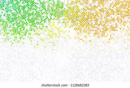 Light BLUE vector abstract textured polygonal background. Blurry rectangular design. The pattern with repeating rectangles can be used for background.