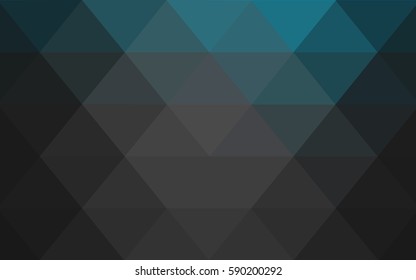 Light BLUE vector abstract textured polygonal background. Blurry triangle design. Pattern can be used for background.