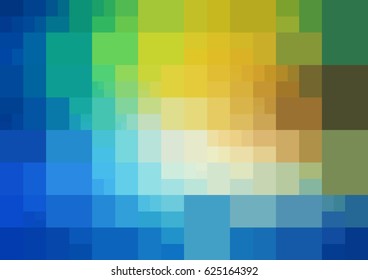 Light BLUE vector abstract textured polygonal background. Blurry rectangle design. Pattern can be used for background.