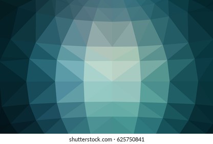 Light BLUE vector abstract textured polygonal background. Blurry triangle design. Pattern can be used for background.
