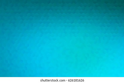 Light BLUE vector abstract textured polygonal background. Brand-new blurry hexagonal design. Pattern can be used for background.