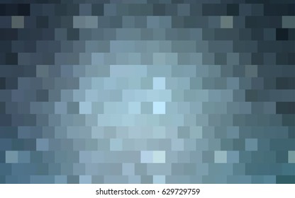 Light blue vector abstract textured polygonal background. Blurry rectangular design. The pattern with repeating rectangles can be used for background.
