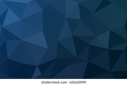 Light BLUE vector abstract textured polygonal background. Blurry triangle design. Pattern can be used for background.