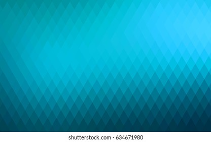 Light BLUE vector abstract textured polygonal background. Blurry rectangular design. The pattern with repeating rectangles can be used for background.