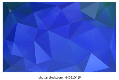 Light BLUE vector abstract textured polygonal background. Blurry triangle design. Pattern can be used for background.