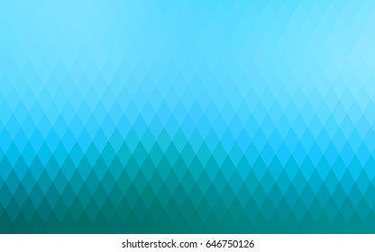 Light BLUE vector abstract textured polygonal background. Blurry rectangular design. The pattern with repeating rectangles can be used for background.