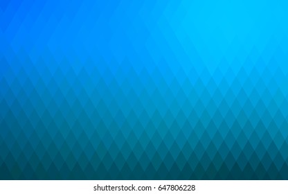 Light BLUE vector abstract textured polygonal background. Blurry rectangular design. The pattern with repeating rectangles can be used for background.