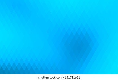 Light BLUE vector abstract textured polygonal background. Blurry rectangular design. The pattern with repeating rectangles can be used for background.
