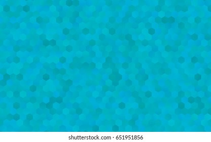 Light BLUE vector abstract textured polygonal background. Brand-new blurry hexagonal design. Pattern can be used for background.