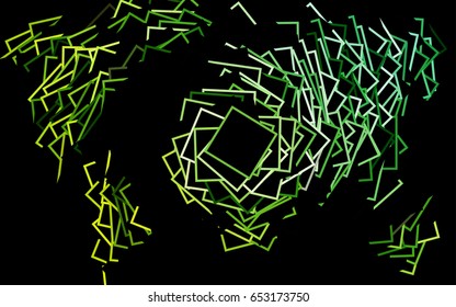 Light BLUE vector abstract textured polygonal background. Blurry rectangular design. The pattern with repeating rectangles can be used for background.
