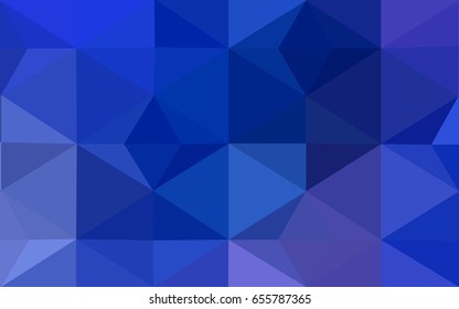 Light BLUE vector abstract textured polygonal background. Blurry triangle design. Pattern can be used for background.