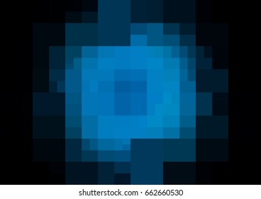 Light BLUE vector abstract textured polygonal background. Blurry rectangle design. Pattern can be used for background.