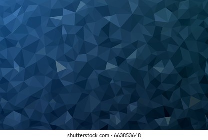 Light BLUE vector abstract textured polygonal background. Blurry triangle design. Pattern can be used for background.