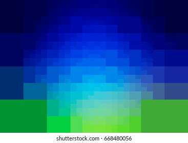 Light BLUE vector abstract textured polygonal background. Blurry rectangle design. Pattern can be used for background.