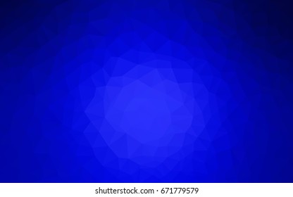 Light BLUE vector abstract textured polygonal background. Blurry triangle design. Pattern can be used for background.