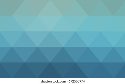 Light BLUE vector abstract textured polygonal background. Blurry triangle design. Pattern can be used for background.