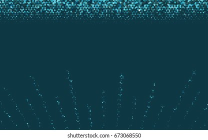 Light BLUE vector abstract textured polygonal background. Brand-new blurry hexagonal design. Pattern can be used for background.