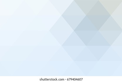 Light BLUE vector abstract textured polygonal background. Blurry triangle design. Pattern can be used for background.
