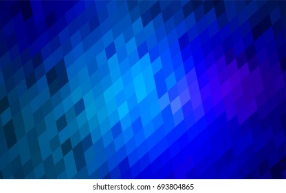 Light BLUE vector abstract textured polygonal background. Blurry rectangular design. The pattern with repeating rectangles can be used for background.