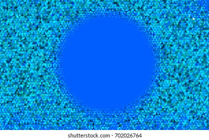 Light BLUE vector abstract textured polygonal background. Brand-new blurry hexagonal design. Pattern can be used for background.