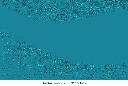 Light BLUE vector abstract textured polygonal background. Brand-new blurry hexagonal design. Pattern can be used for background.