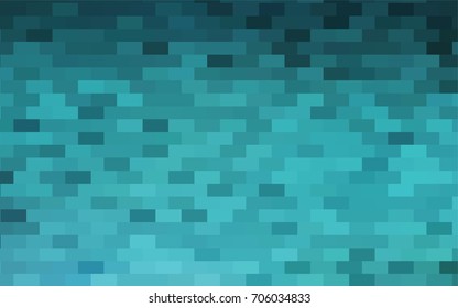 Light BLUE vector abstract textured polygonal background. Blurry rectangular design. The pattern with repeating rectangles can be used for background.