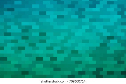 Light BLUE vector abstract textured polygonal background. Blurry rectangular design. The pattern with repeating rectangles can be used for background.