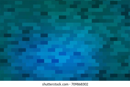 Light BLUE vector abstract textured polygonal background. Blurry rectangular design. The pattern with repeating rectangles can be used for background.