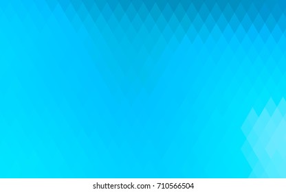 Light BLUE vector abstract textured polygonal background. Blurry rectangular design. The pattern with repeating rectangles can be used for background.