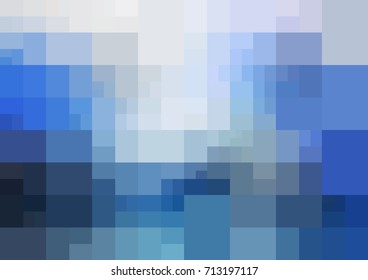Light BLUE vector abstract textured polygonal background. Blurry rectangle design. Pattern can be used for background.