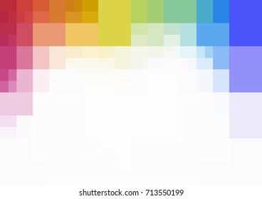 Light BLUE vector abstract textured polygonal background. Blurry rectangle design. Pattern can be used for background.
