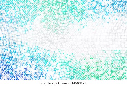 Light BLUE vector abstract textured polygonal background. Blurry rectangular design. The pattern with repeating rectangles can be used for background.
