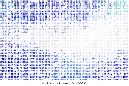 Light BLUE vector abstract textured polygonal background. Blurry rectangular design. The pattern with repeating rectangles can be used for background.