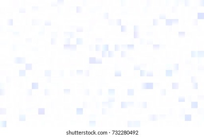 Light BLUE vector abstract textured polygonal background. Blurry rectangular design. The pattern with repeating rectangles can be used for background.