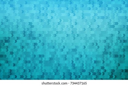 Light BLUE vector abstract textured polygonal background. Blurry rectangular design. The pattern with repeating rectangles can be used for background.