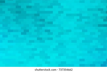 Light BLUE vector abstract textured polygonal background. Blurry rectangular design. The pattern with repeating rectangles can be used for background.
