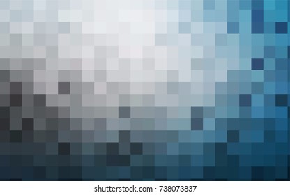 Light BLUE vector abstract textured polygonal background. Blurry rectangular design. The pattern with repeating rectangles can be used for background.