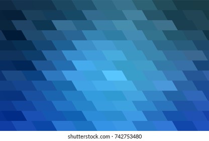 Light BLUE vector abstract textured polygonal background. Blurry rectangular design. The pattern with repeating rectangles can be used for background.