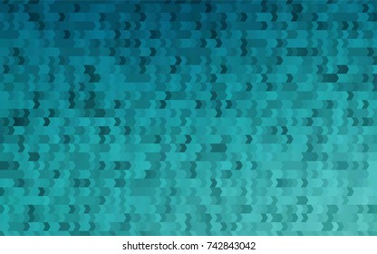 Light BLUE vector abstract textured polygonal background. Blurry rectangular design. The pattern with repeating rectangles can be used for background.