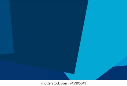 Light BLUE vector abstract textured polygonal background. Blurry rectangular design. The pattern with repeating rectangles can be used for background.