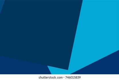 Light BLUE vector abstract textured polygonal background. Blurry rectangular design. The pattern with repeating rectangles can be used for background.