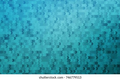 Light BLUE vector abstract textured polygonal background. Blurry rectangular design. The pattern with repeating rectangles can be used for background.