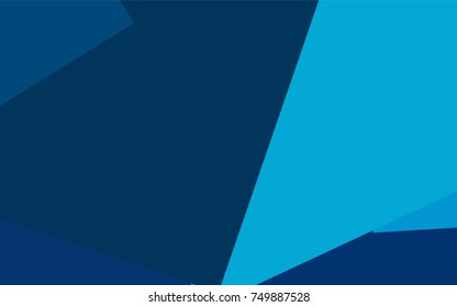 Light BLUE vector abstract textured polygonal background. Blurry rectangular design. The pattern with repeating rectangles can be used for background.