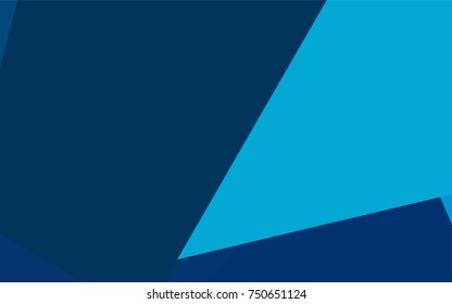 Light BLUE vector abstract textured polygonal background. Blurry rectangular design. The pattern with repeating rectangles can be used for background.