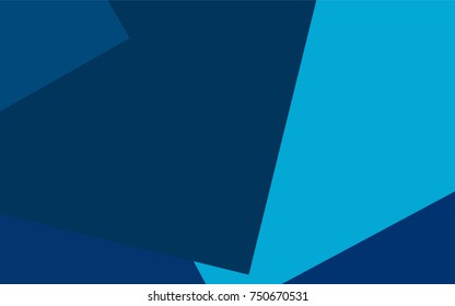 Light BLUE vector abstract textured polygonal background. Blurry rectangular design. The pattern with repeating rectangles can be used for background.